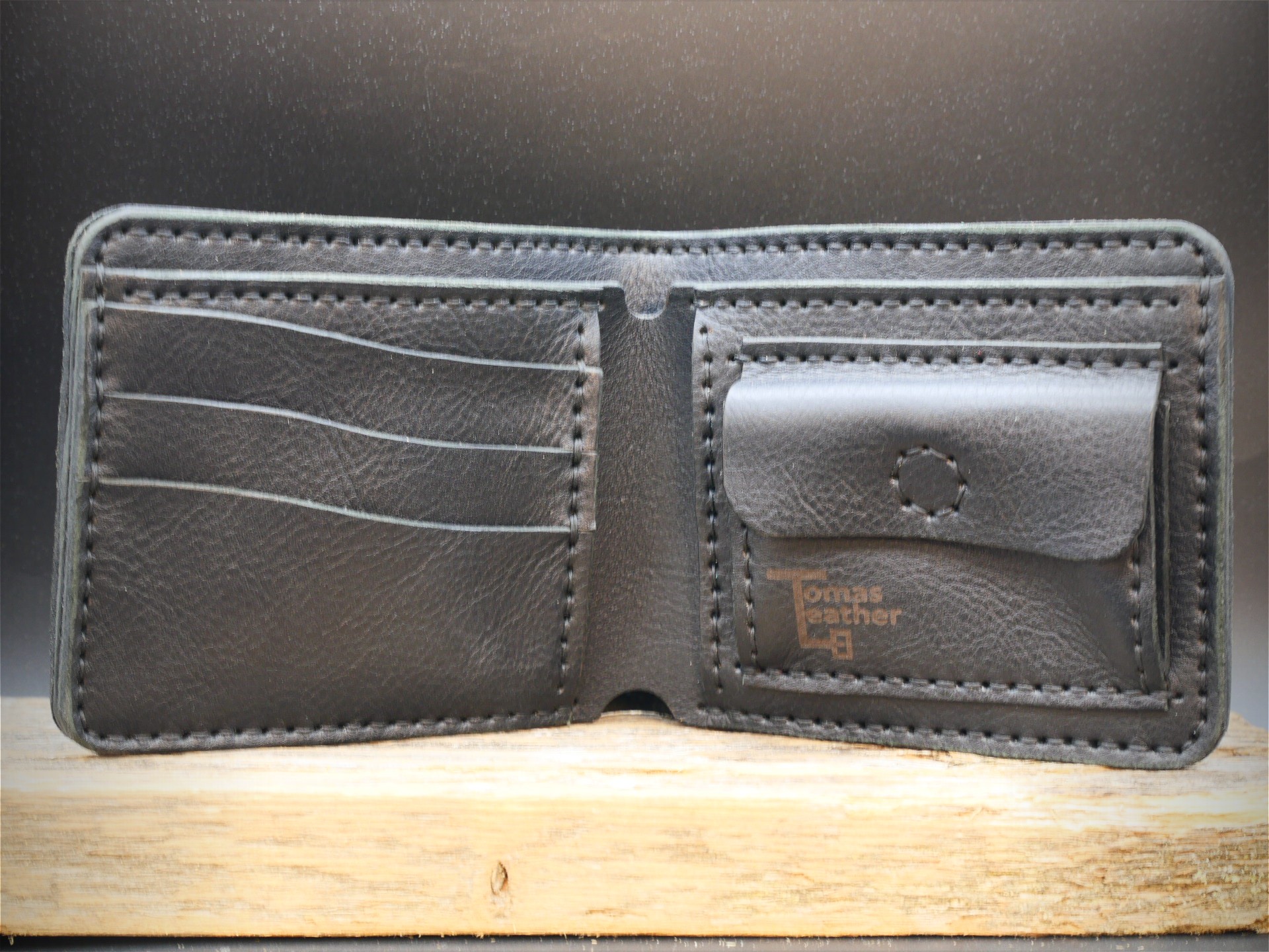 Odinė piniginė "Lux"