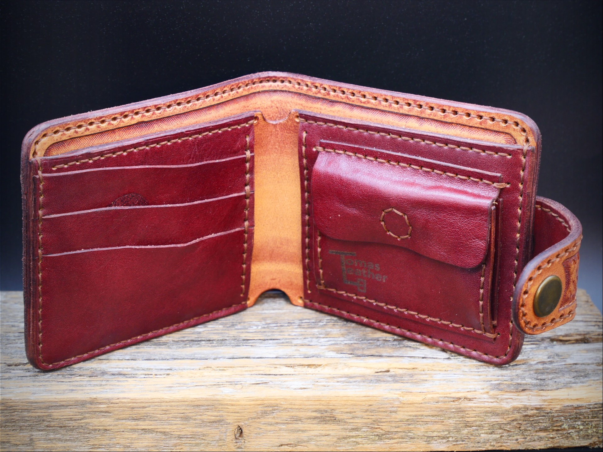 Odinė piniginė "Dragon Rider"