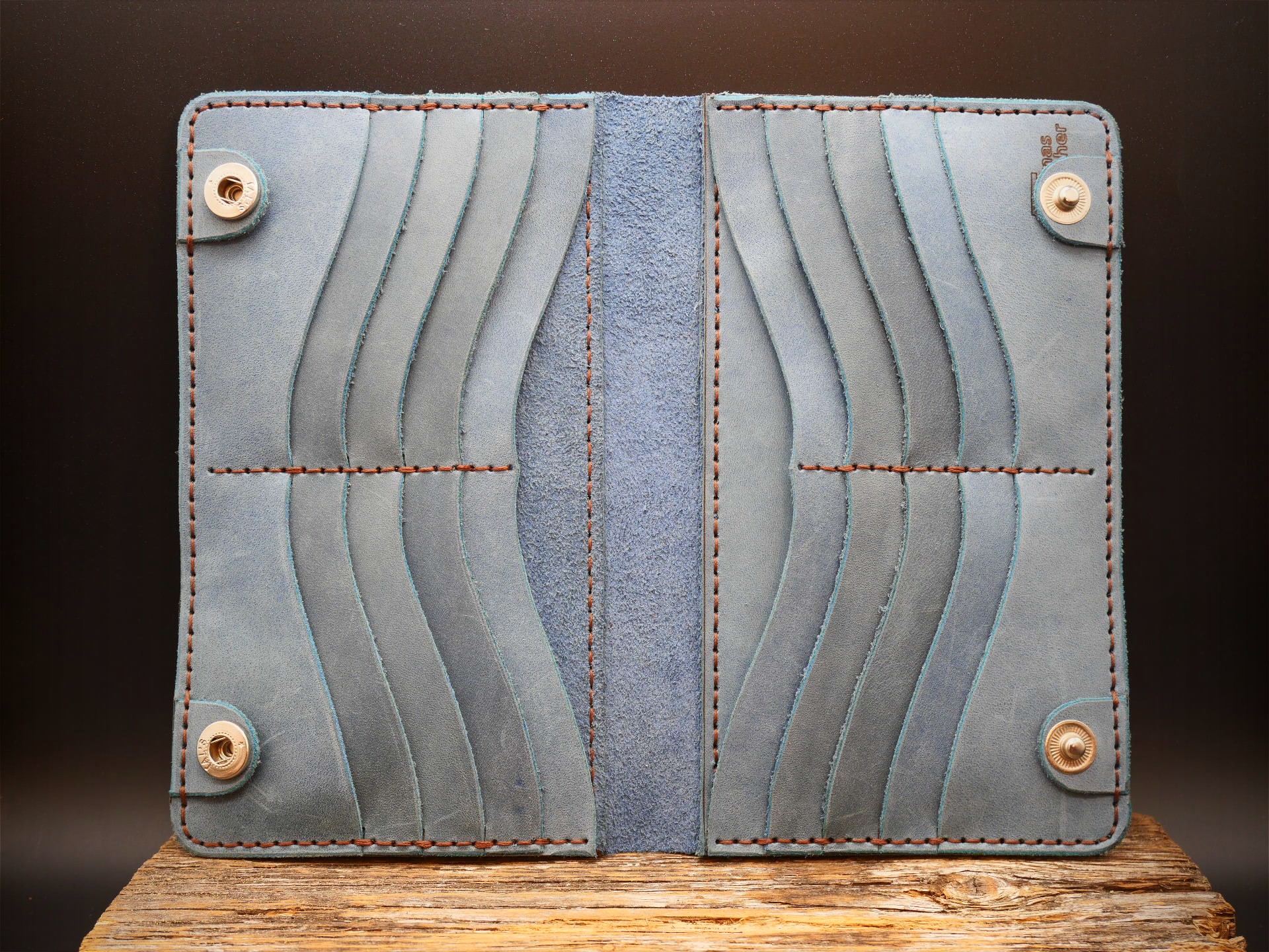 Odinė delninė "Blue" (prototipas)