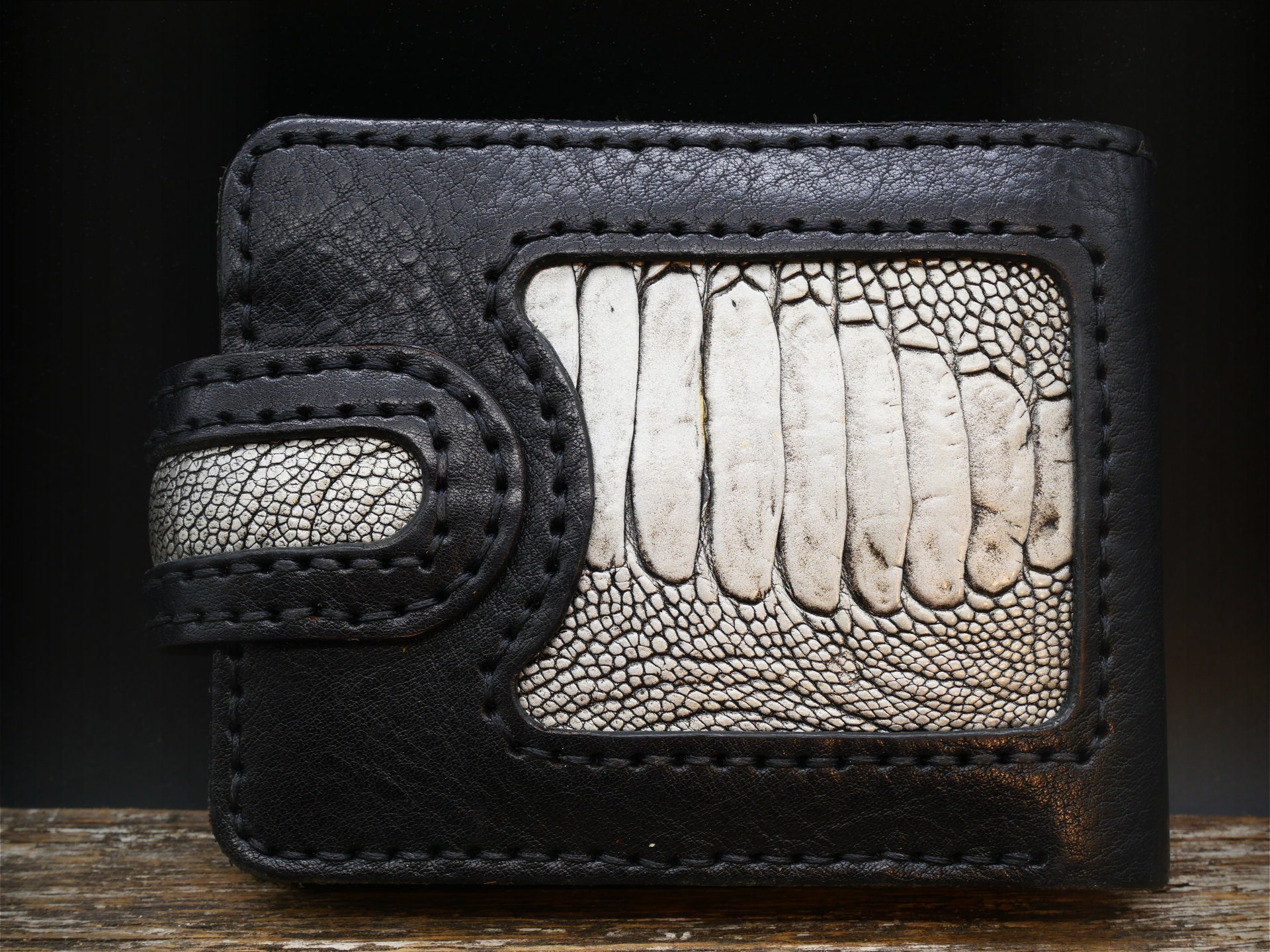 Natūralios odos piniginė "Shadow"