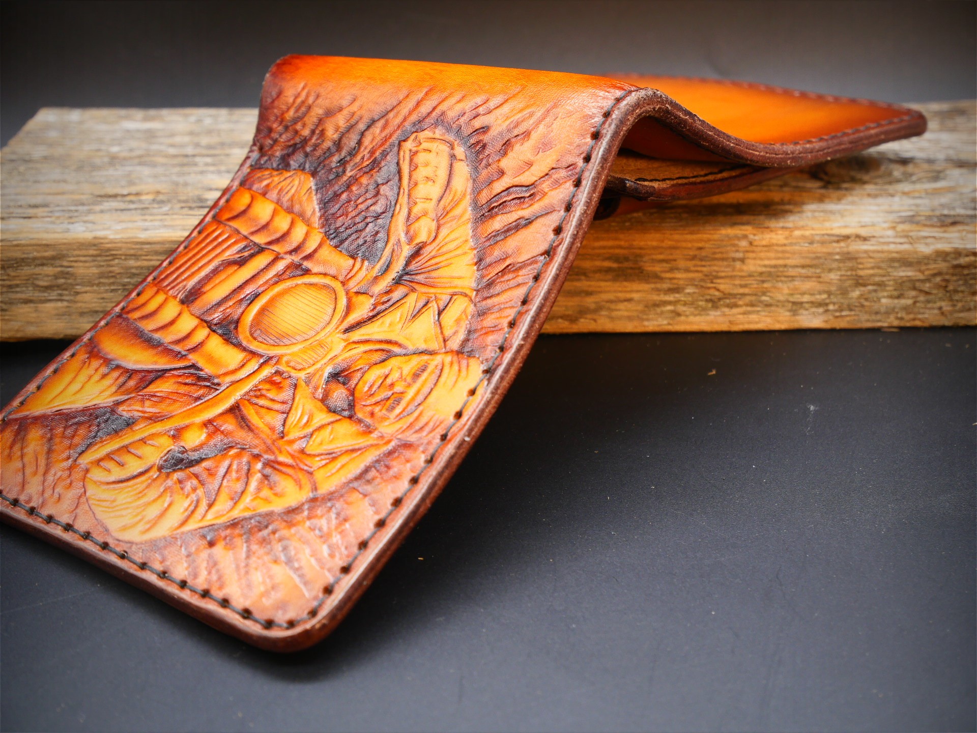 Odinė piniginė "Biker"