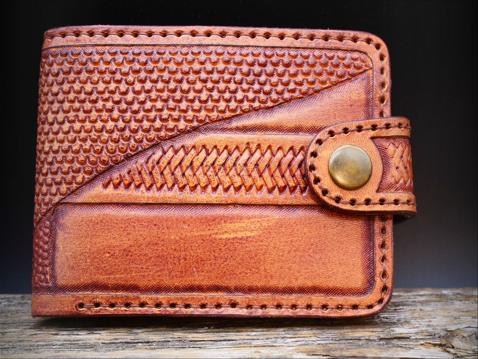 Odinė piniginė "Dragon Rider"