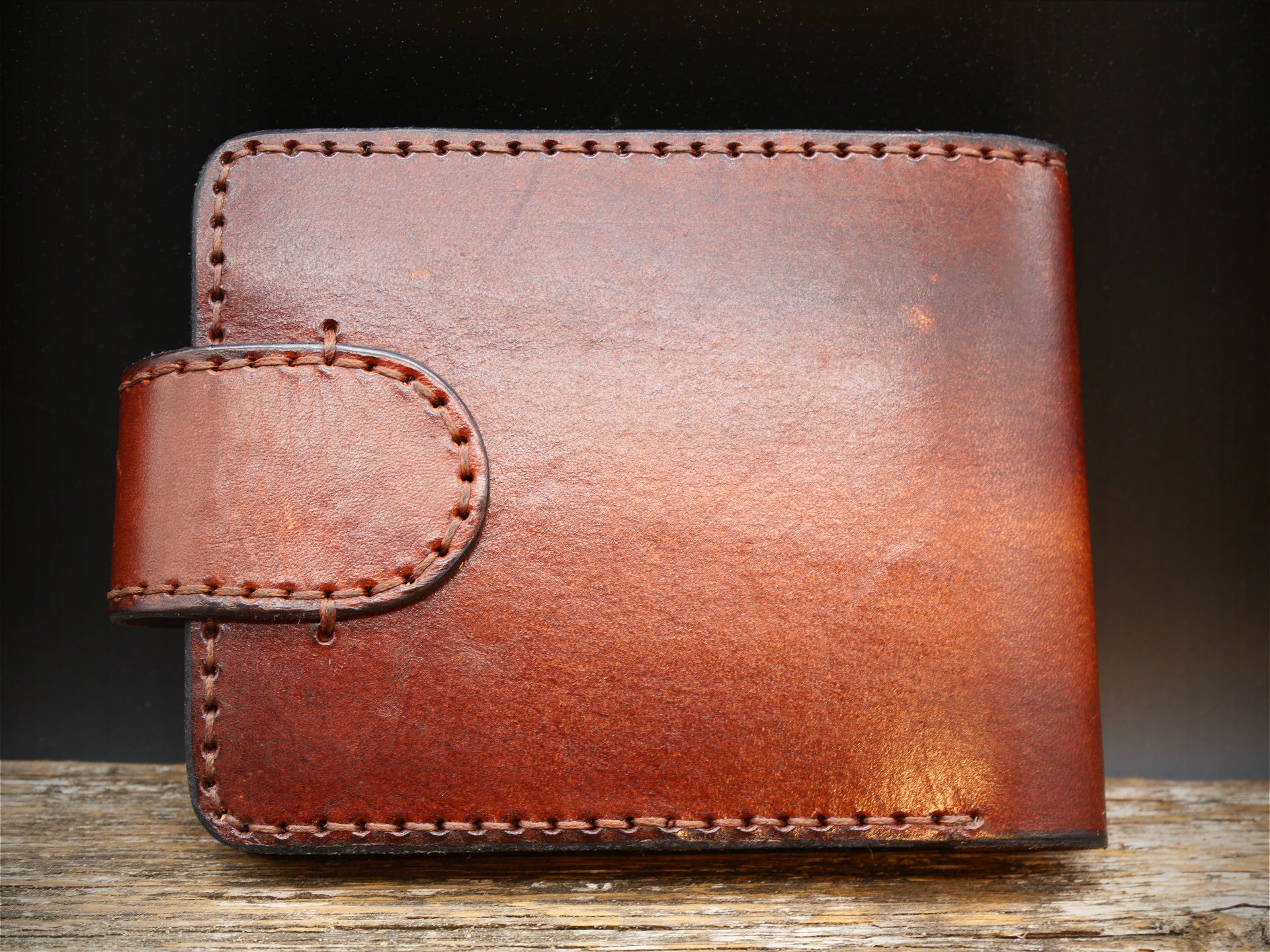 Odinė piniginė "Ukraina" (ruda)