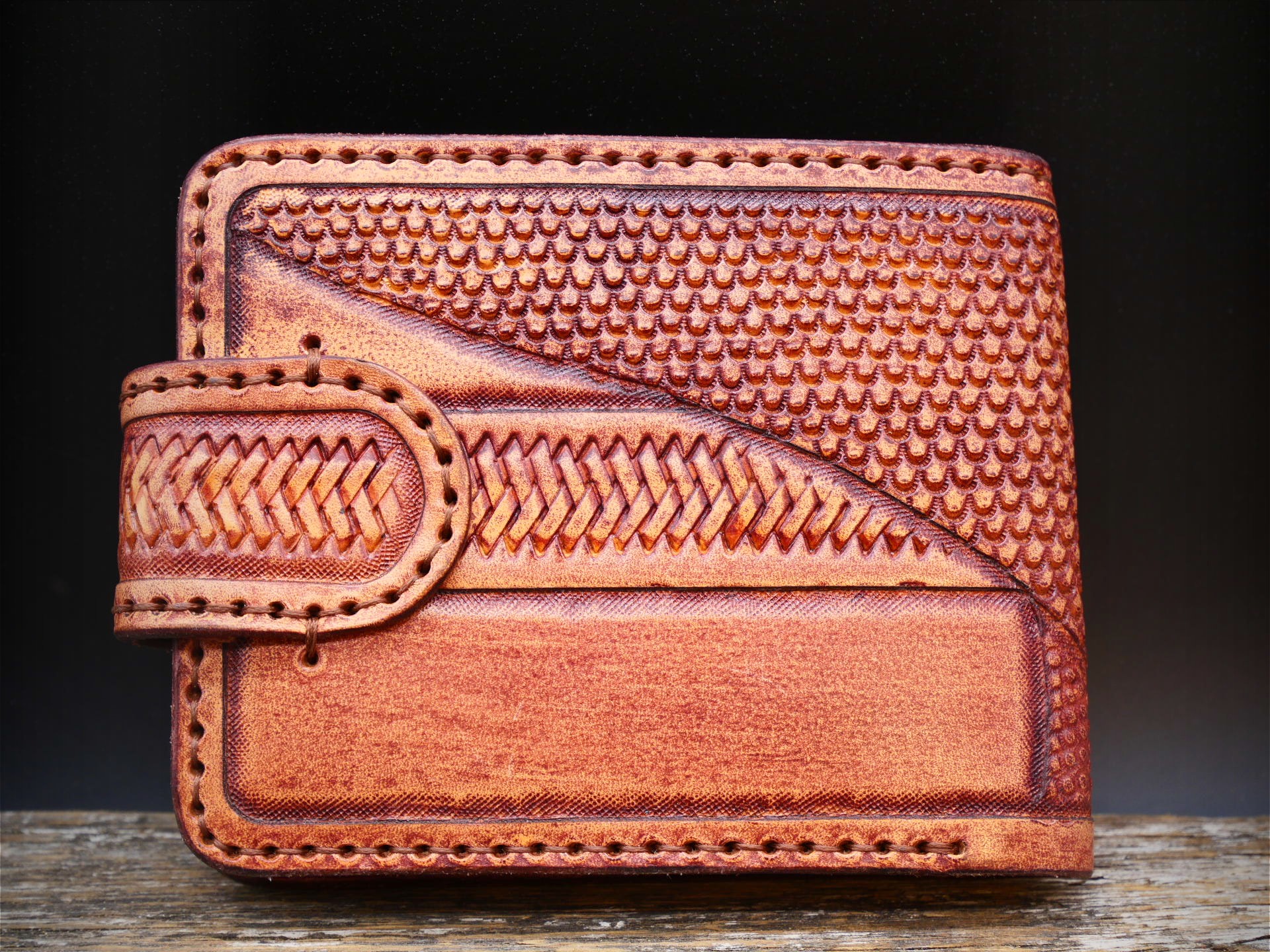 Odinė piniginė "Dragon Rider"