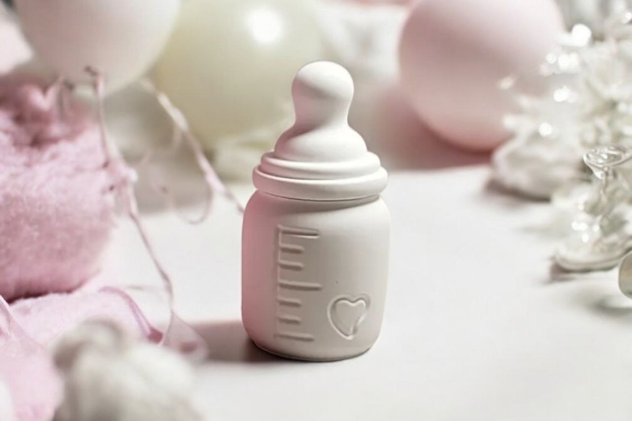 Biberon in ceramica contenitore