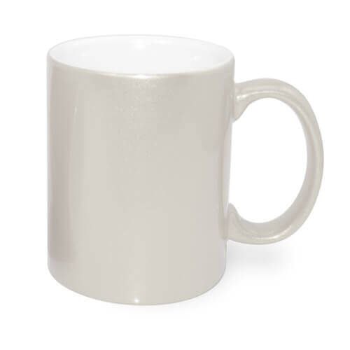 Tazza personalizzata  colore perla