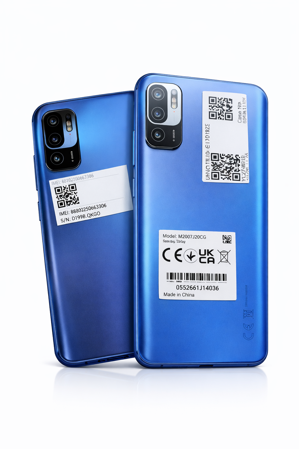 Blue Dual Camera Smartphone