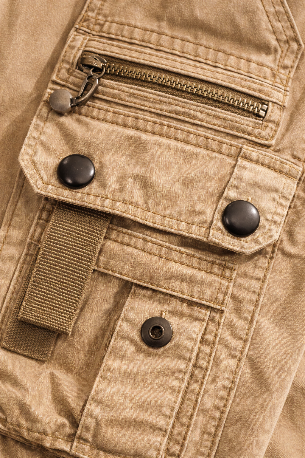 Straight Fit Desert Sand Cargo 