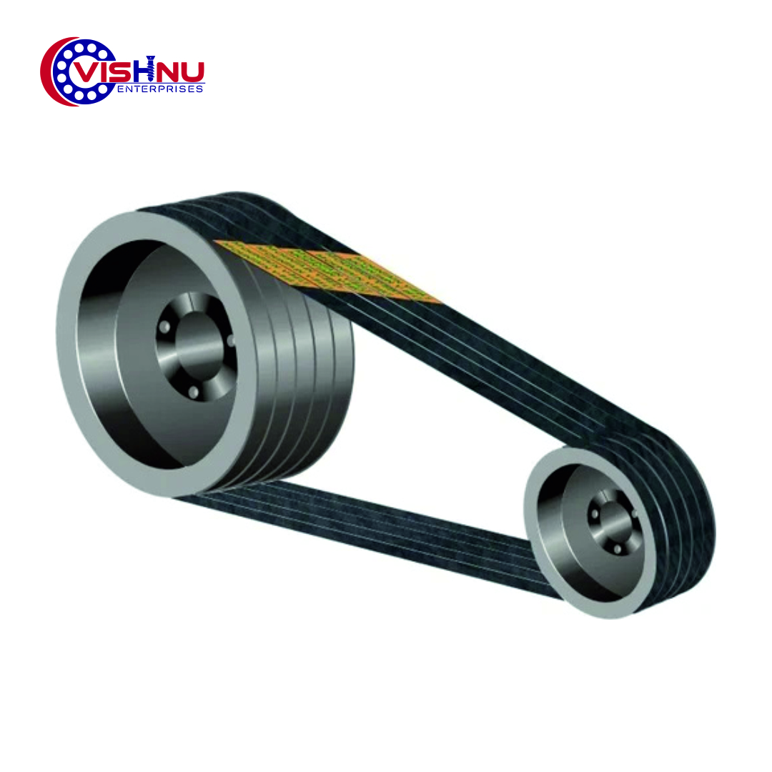 Industrial Pulley with V-Belt