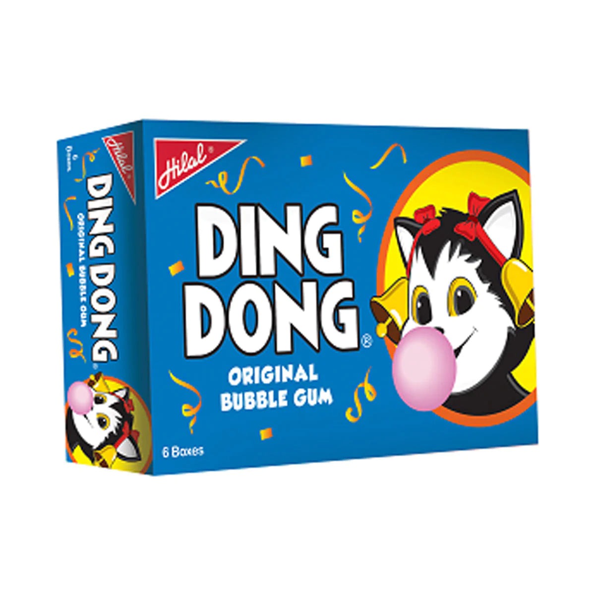 Ding Dong Original Bubble Gum 6 boxes