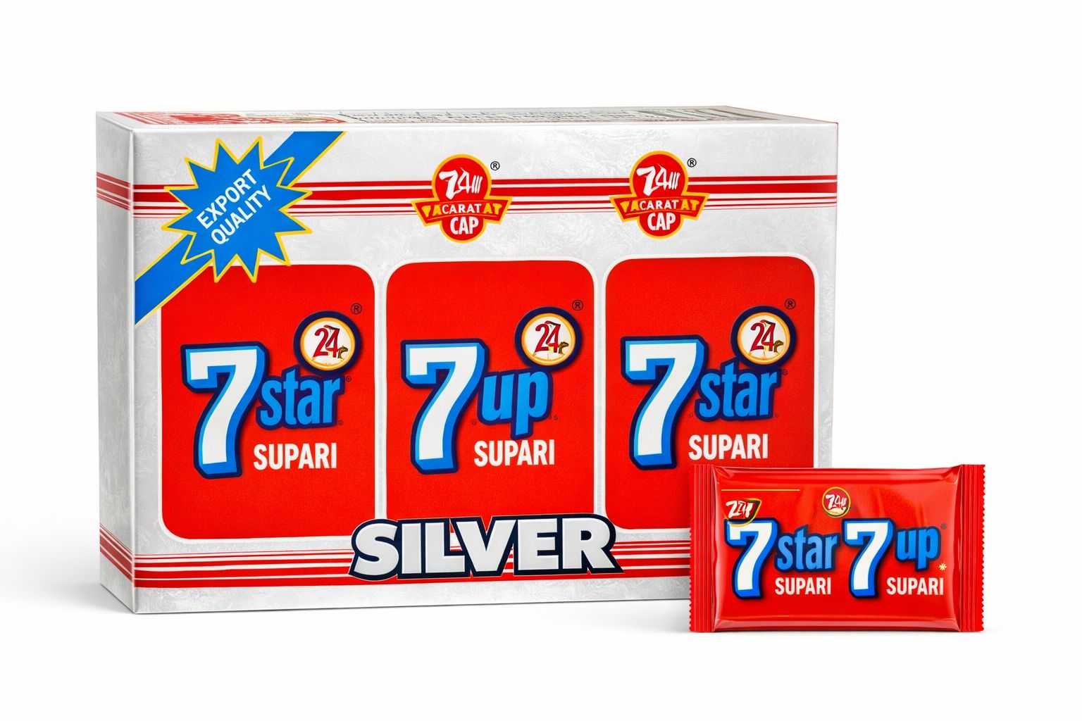 7 Star 7 Up Supari Silver