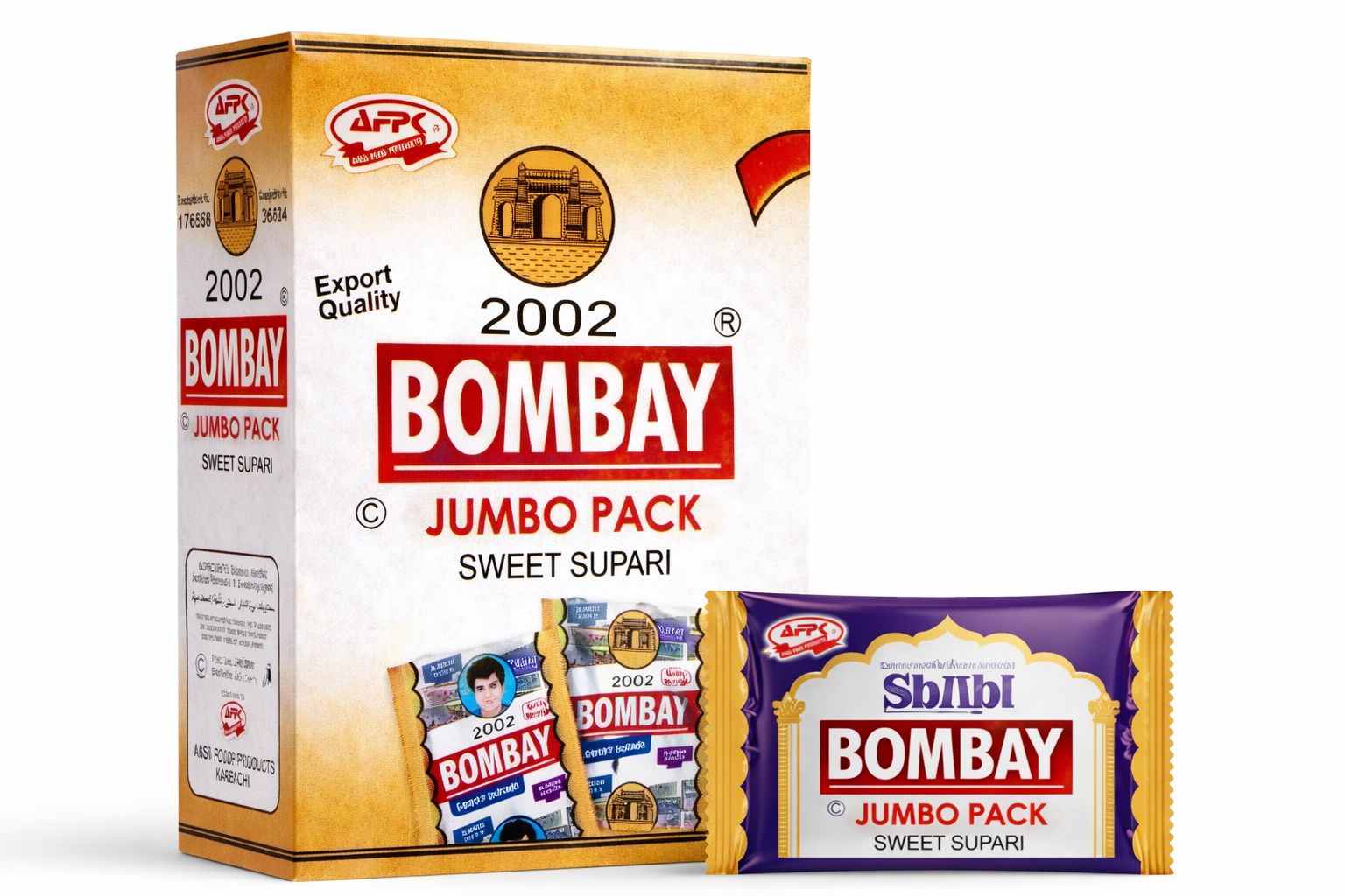 2002 Bombay Jumbo Pack Sweet Supari