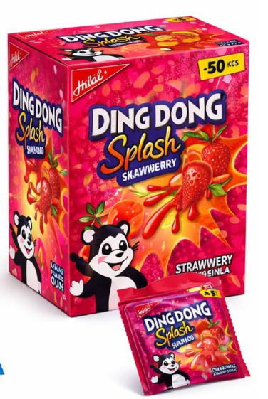 Ding Dong Splash Skawerry Strawberry