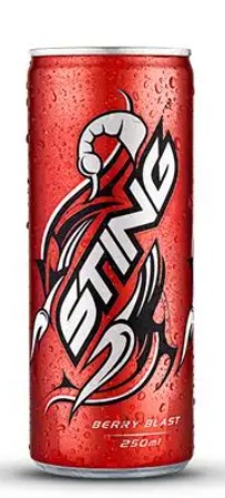 Sting Berry Blast Energy Drink