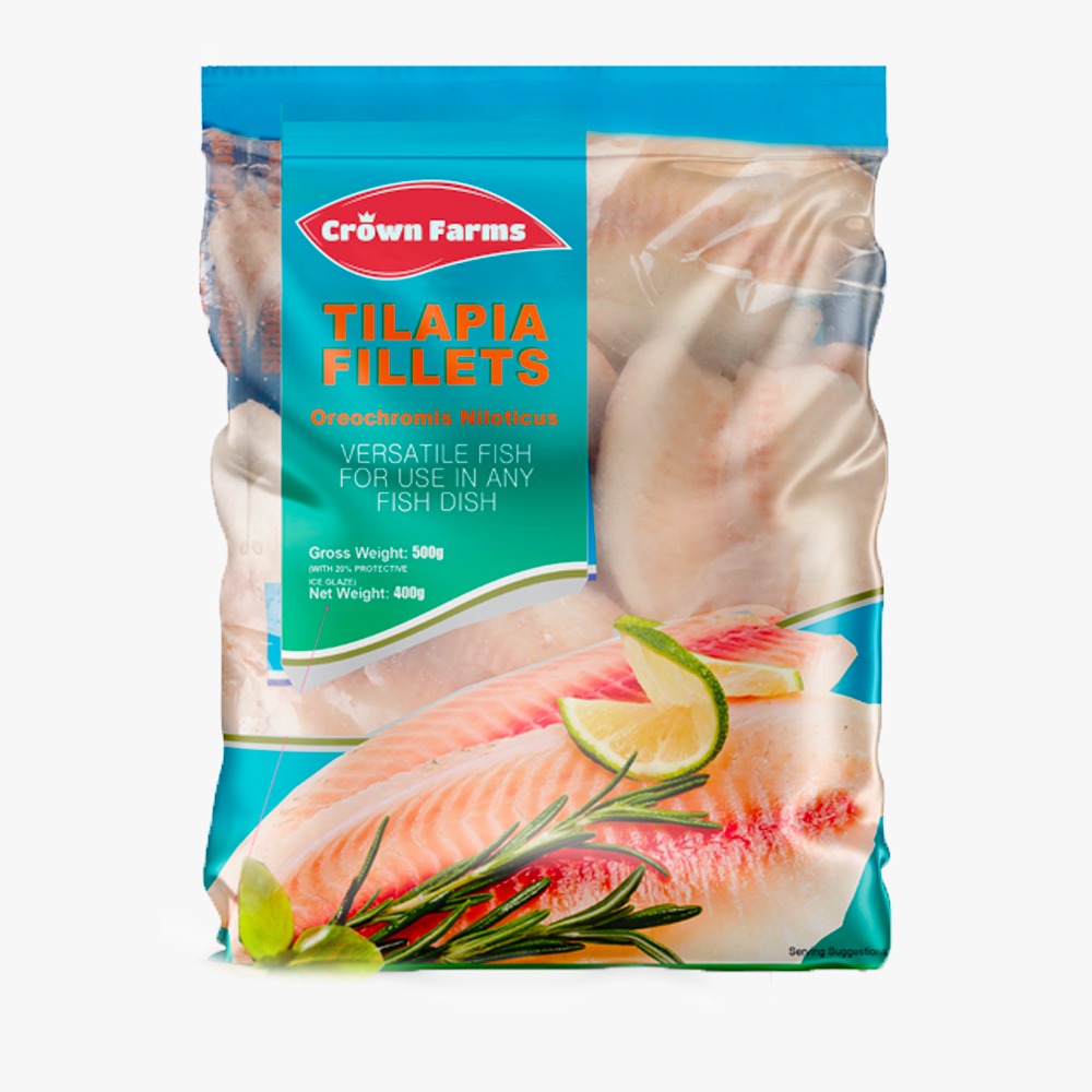 Crown Farms Tilapia Fillets 400g