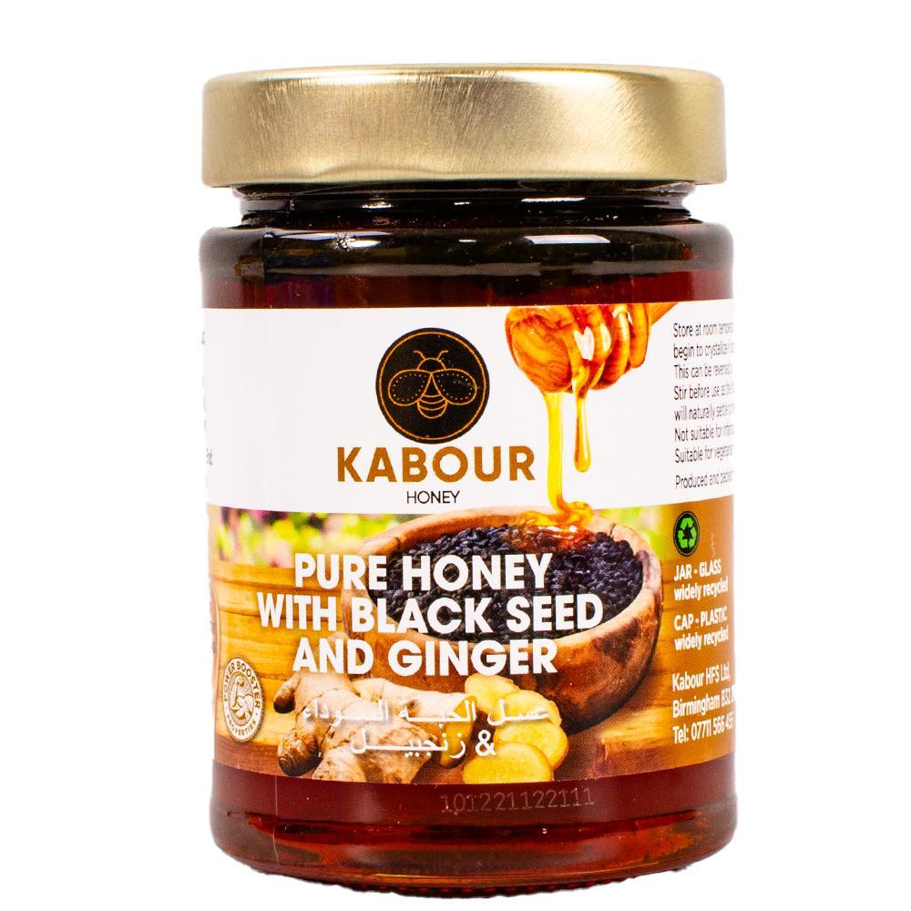 Pure Honey with Black Seed and Ginger