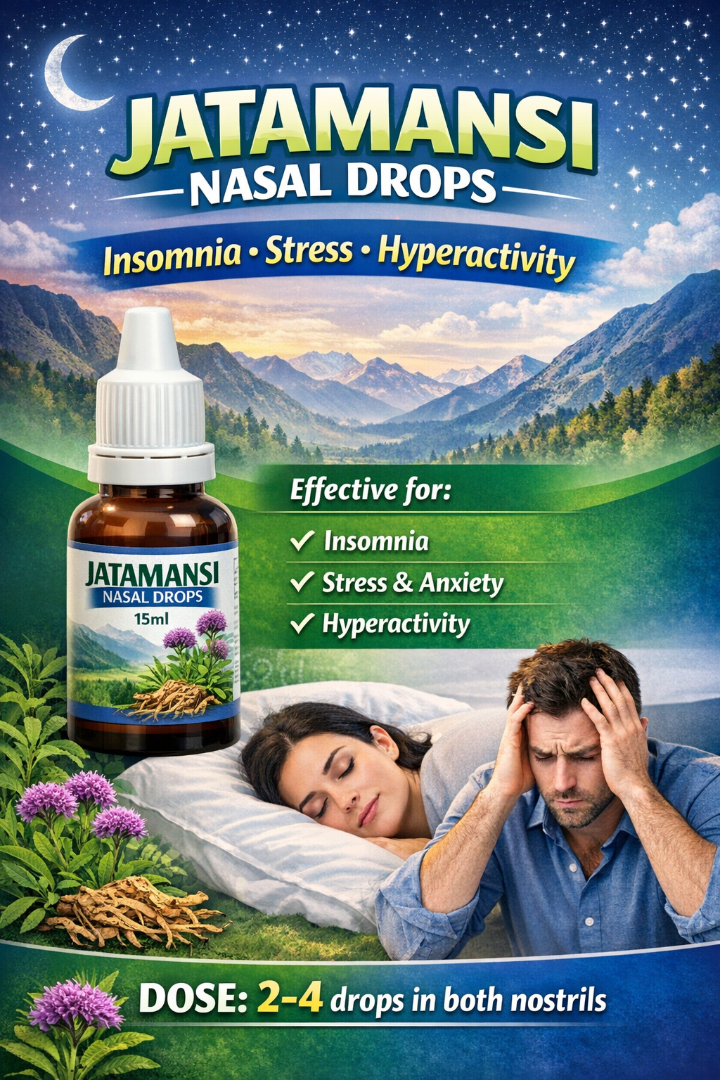 Jatamansi Nasal Drops