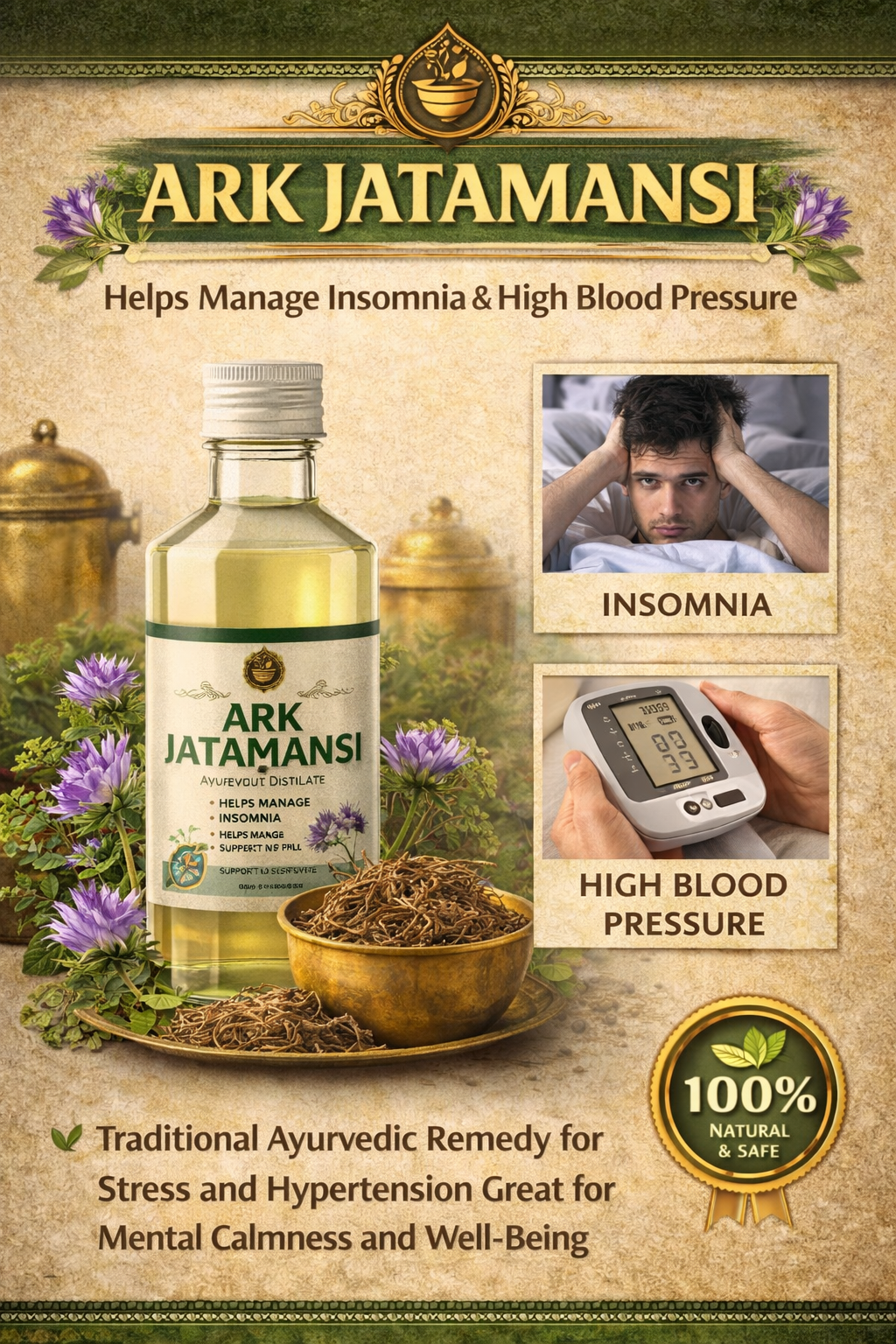 Ark Jatamansi (Liquid extract)