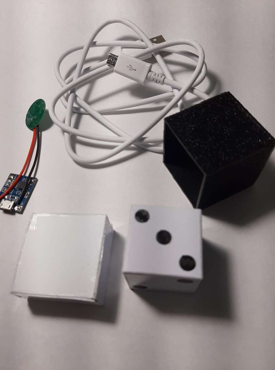 Dado mental (mental dice) eletronico