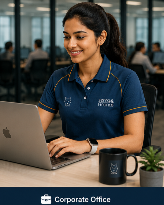 Blue Corporate Polo T-shirts
