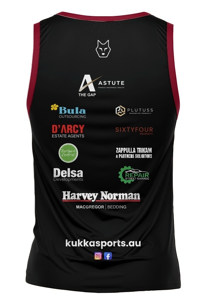 Black Soccer Vest