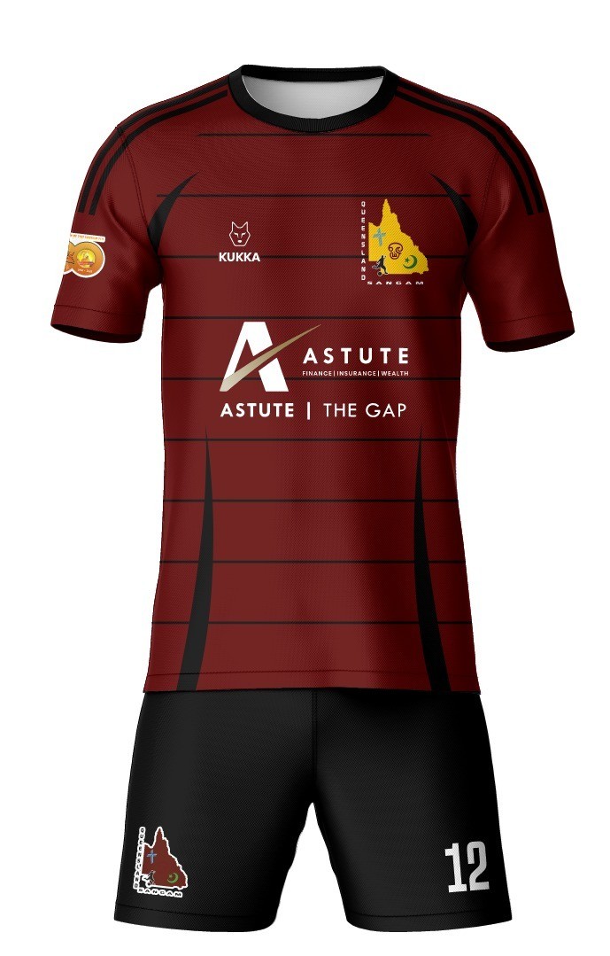 Maroon Football Jersey Set
