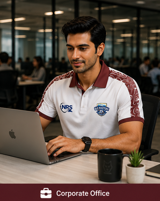 White Corporate Polo T-shirts