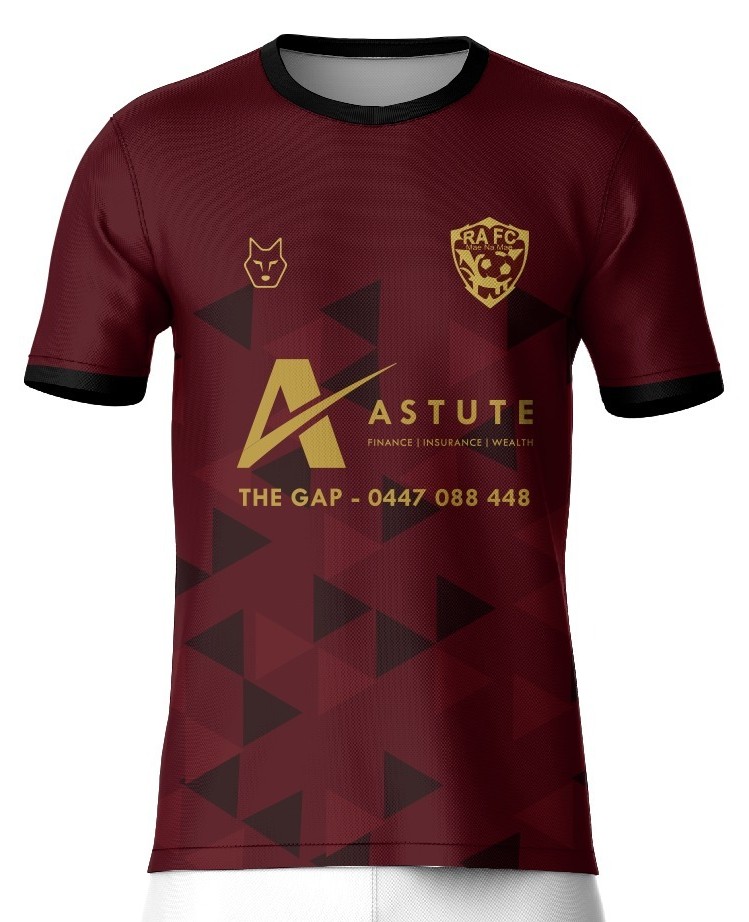 RA FC Maroon Soccer Jersey