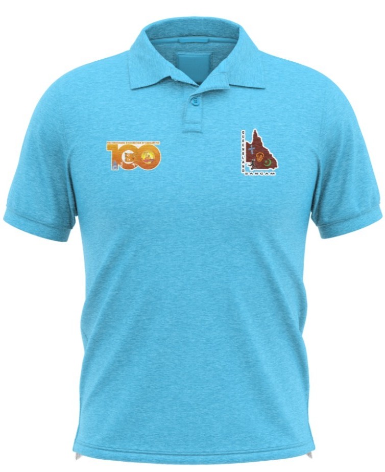 Light Blue Corporate Polo T-shirts