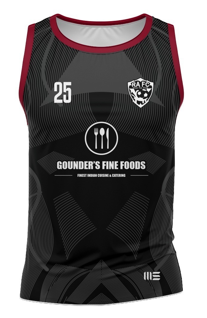 Black Soccer Vest