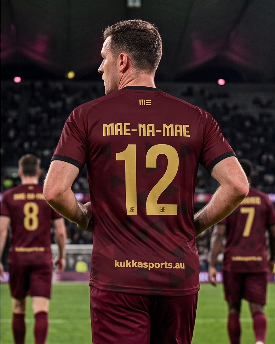 RA FC Maroon Soccer Jersey