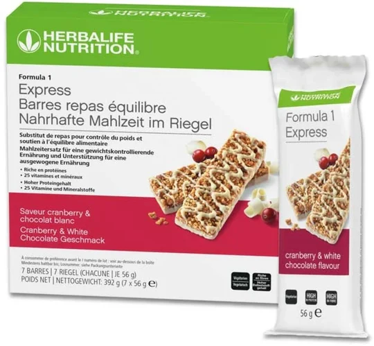 Herbalife Nutrition Formula 1 Express Riegel