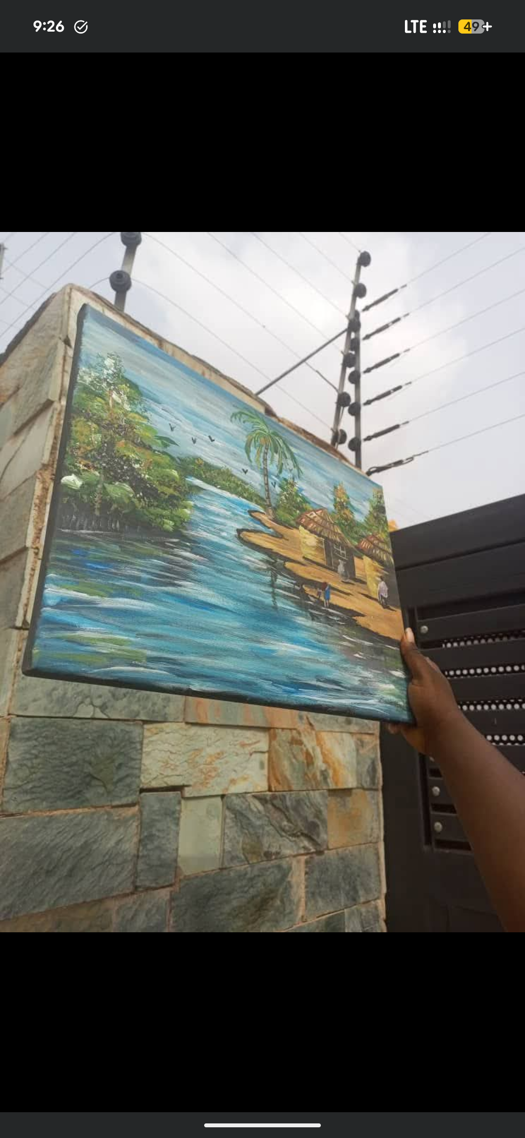 Lake View Canvas Art