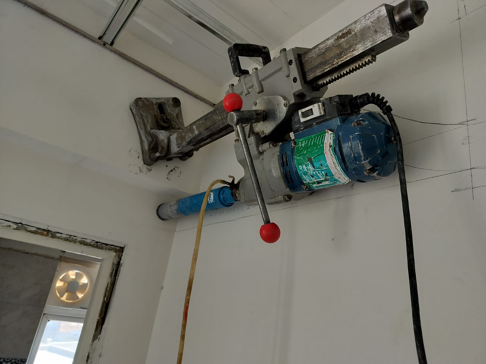 Wall Mounted Core Drilling Machine