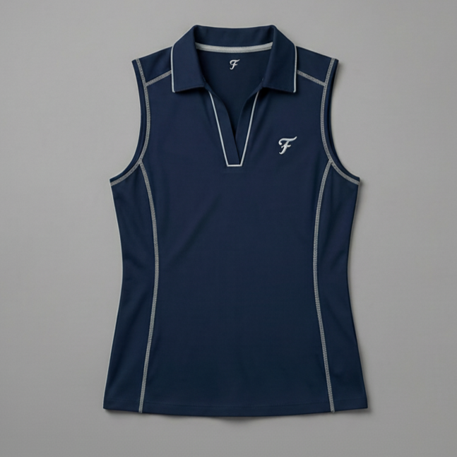 Women's Sleeveless Polo Shirt