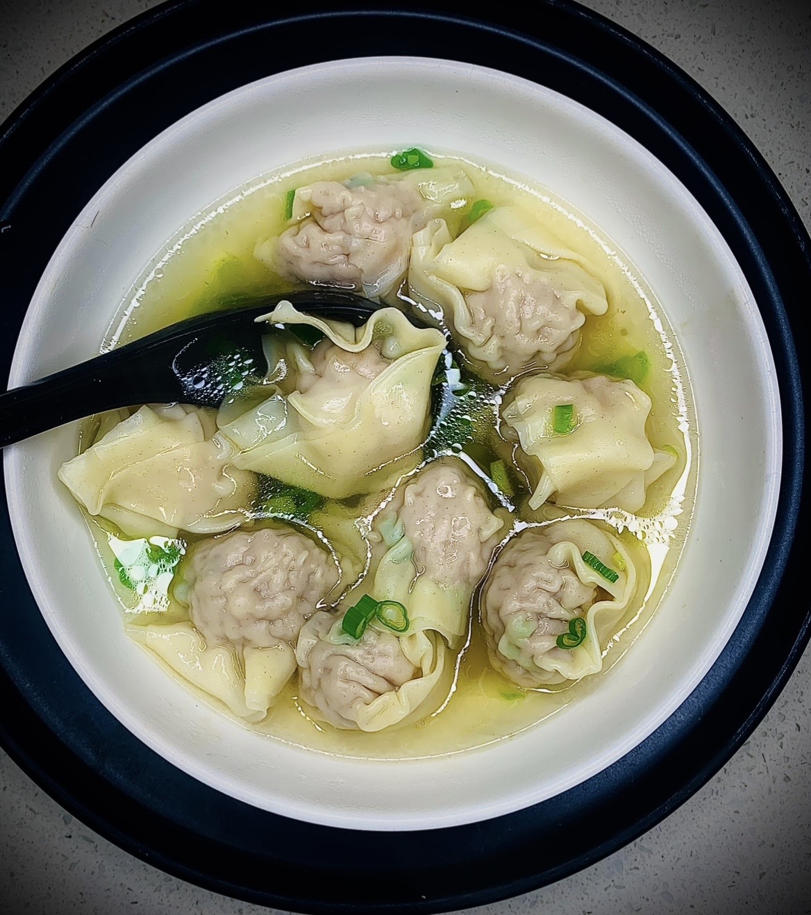Gluten Free Chicken Wonton Soup 