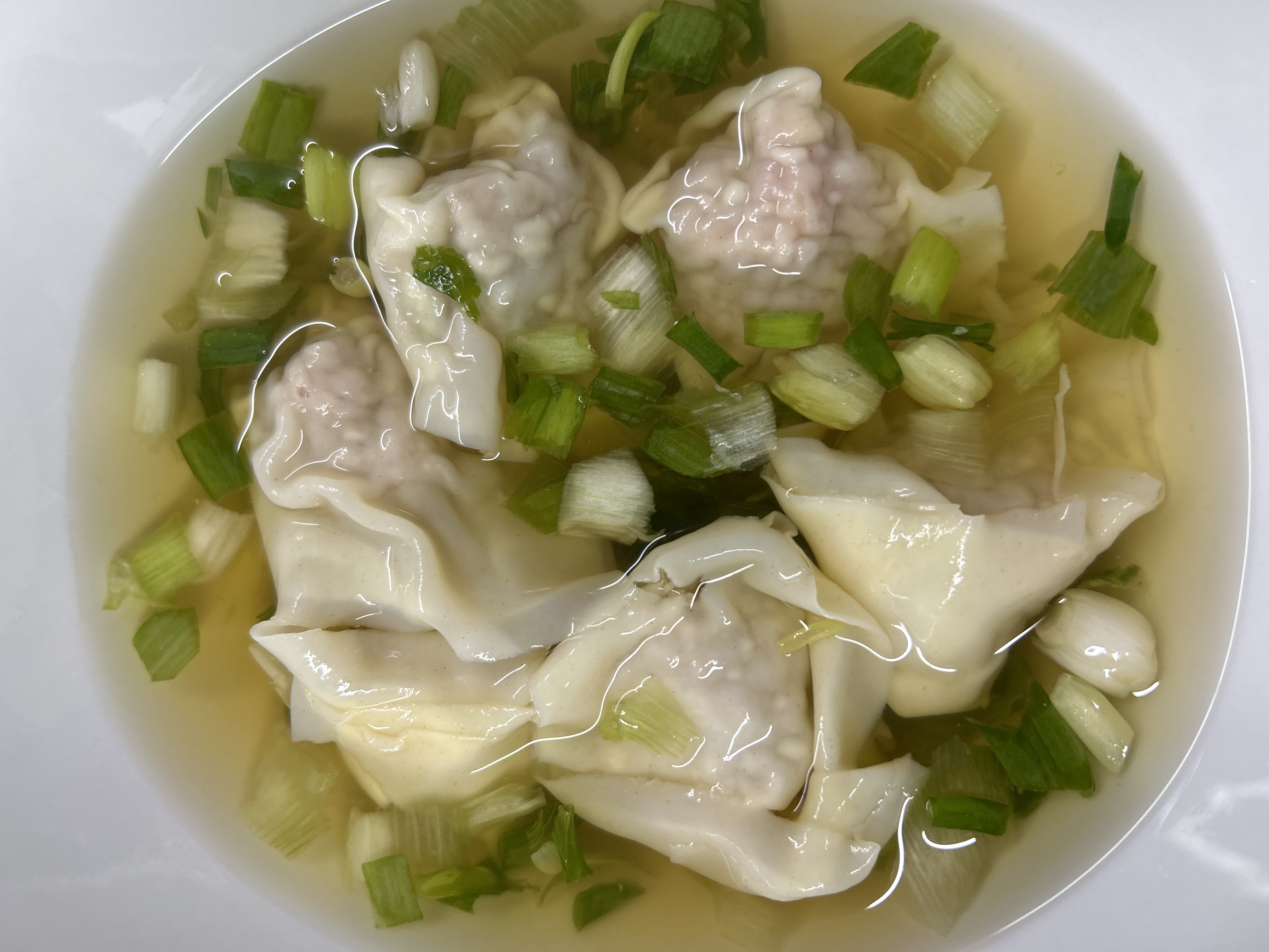Gluten Free Shrimp Wonton Soup 