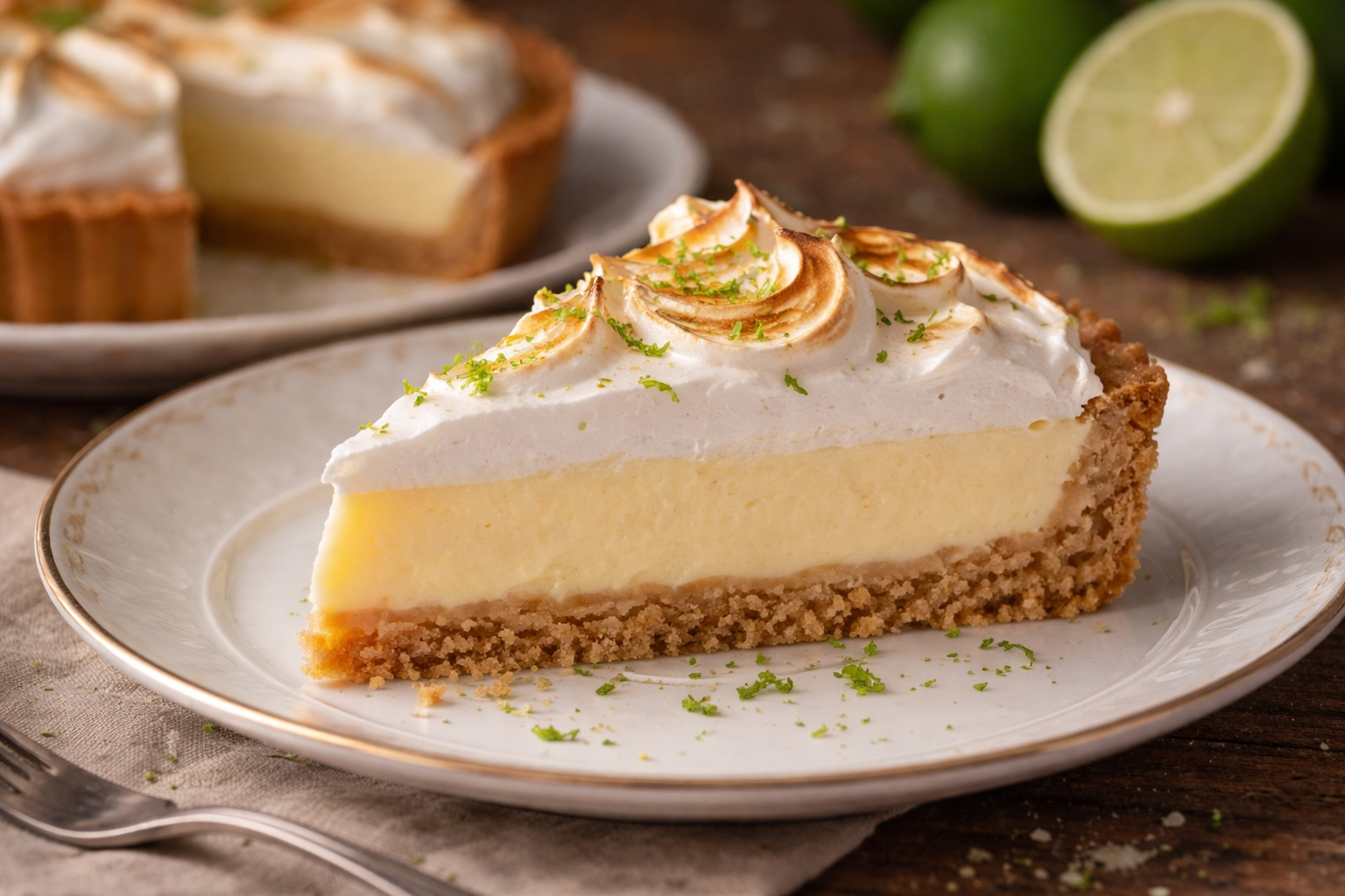 Tarte de Limão com Merengue Suíço