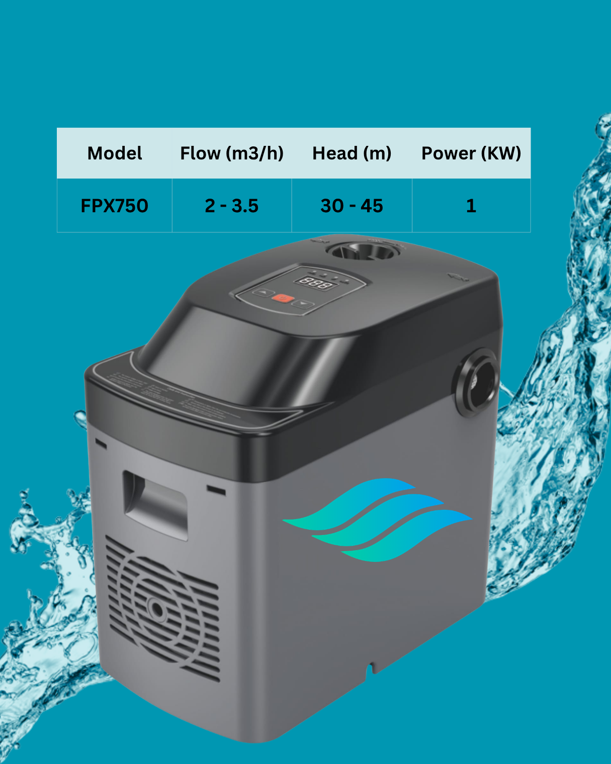 Permenant Magnetic Varaiable Booster Pump