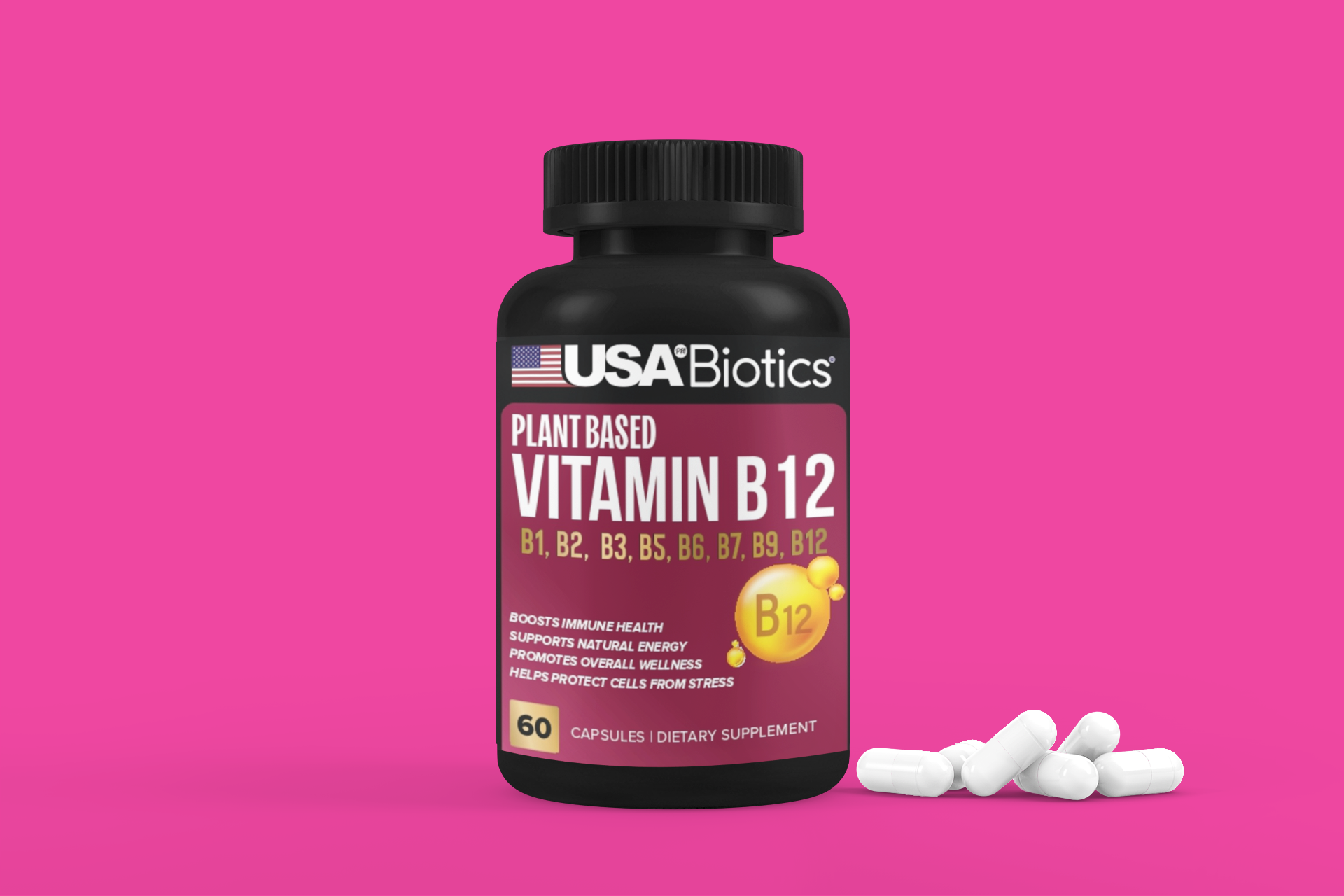 Plant Based Vitamin B12 Capsules