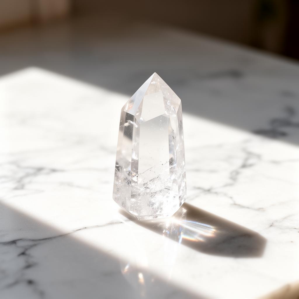 Clear Quartz Crystal Tower