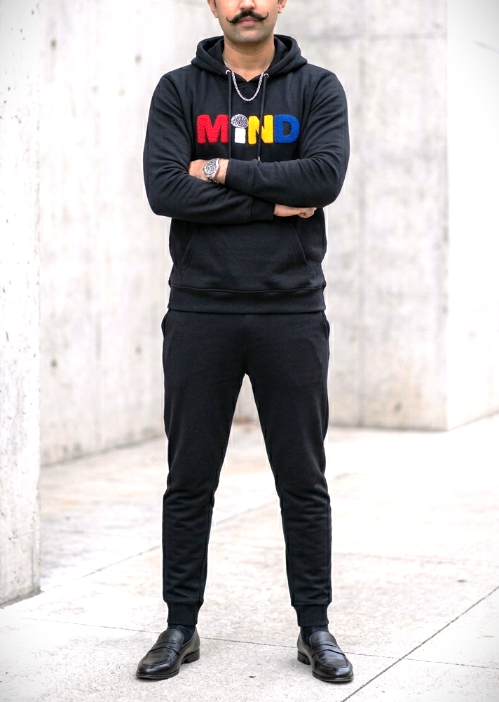 MIND Printed Hoodie Set