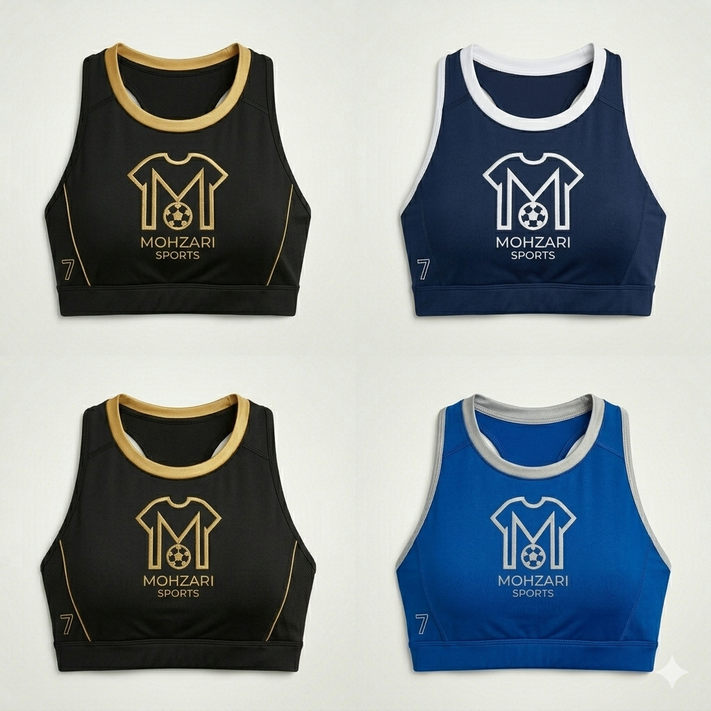 Mohzari Sports Crop Top
