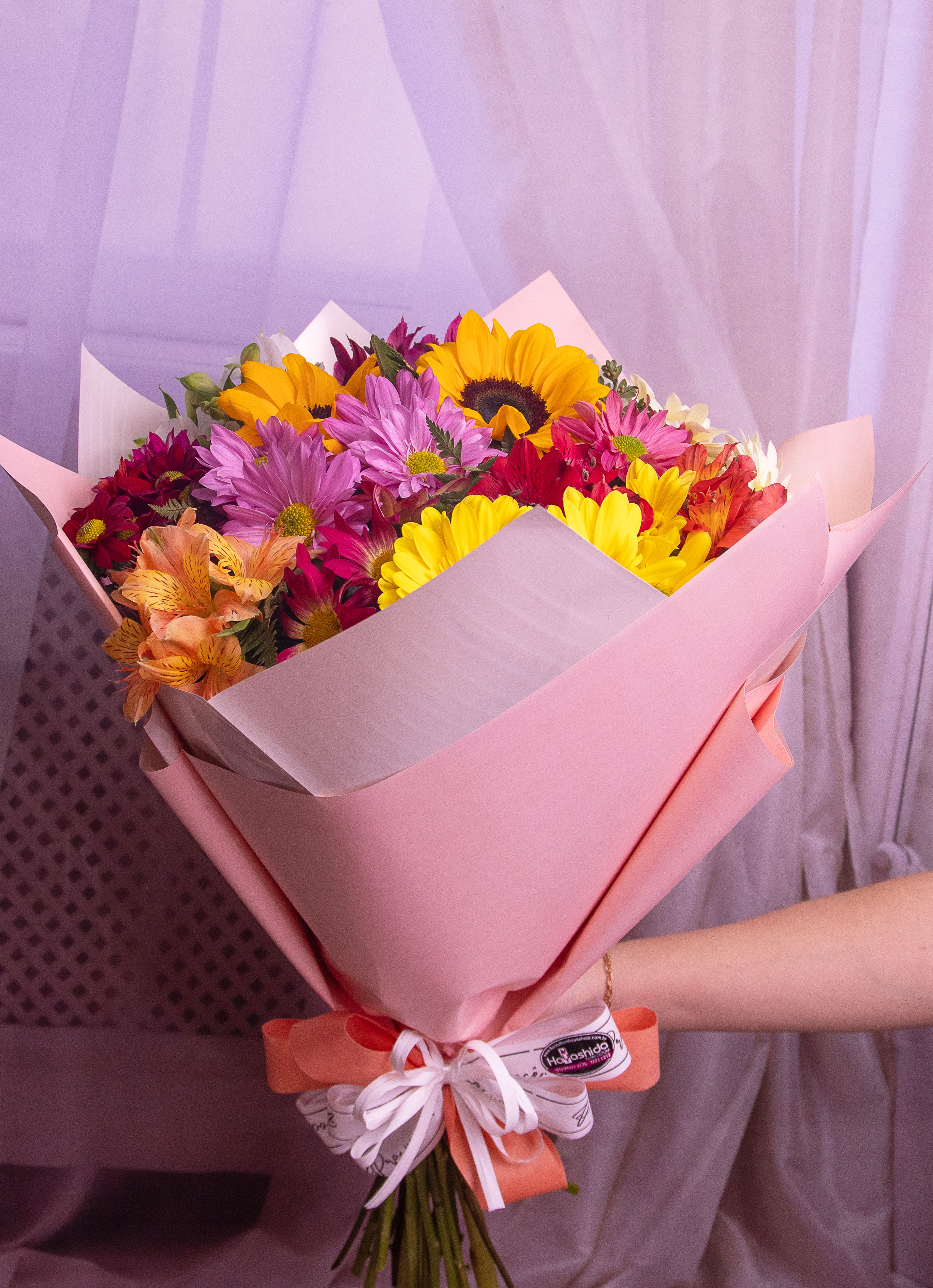 Buquê de Flores do Campo Grande Misto