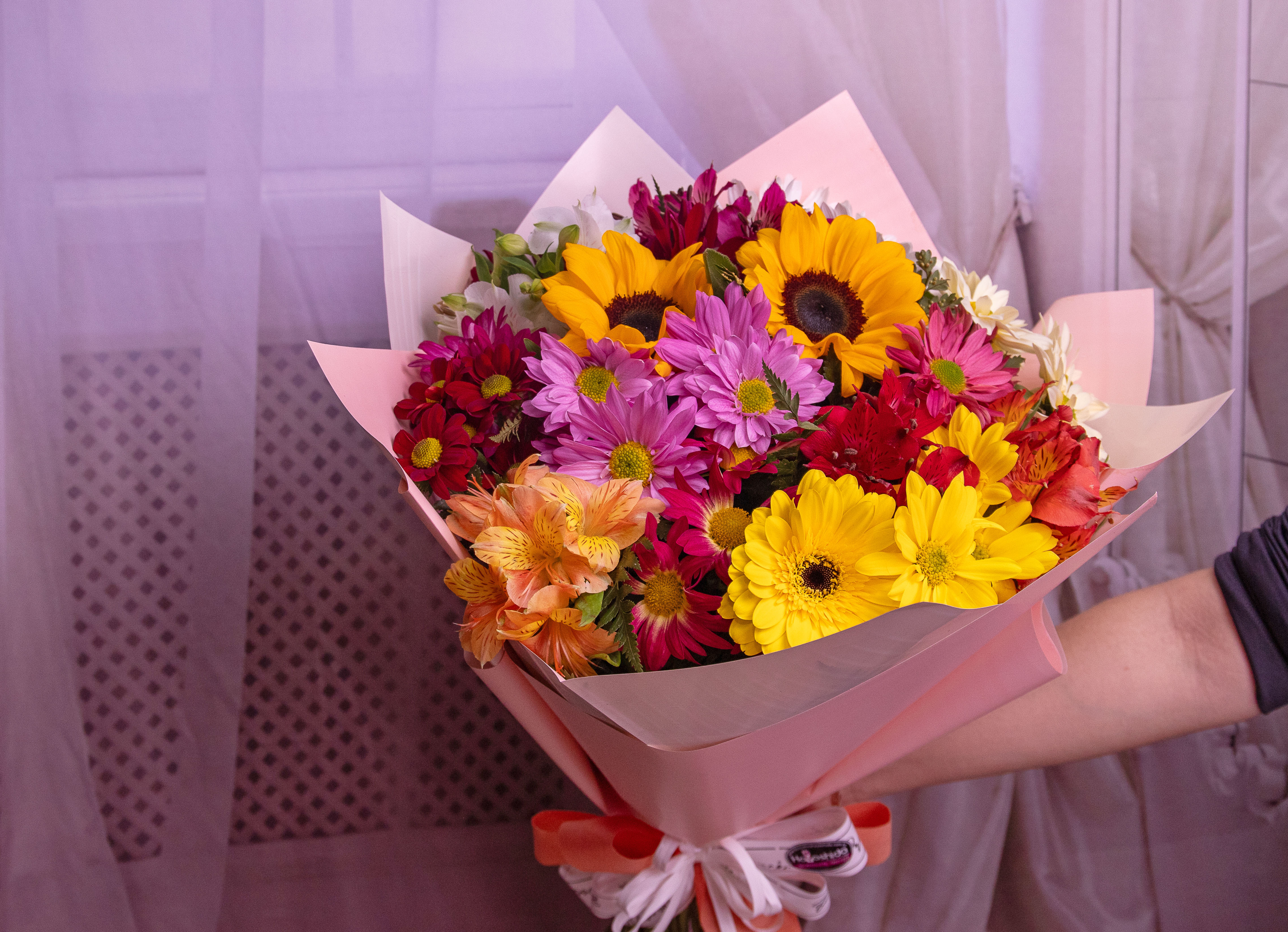 Buquê de Flores do Campo Grande Misto