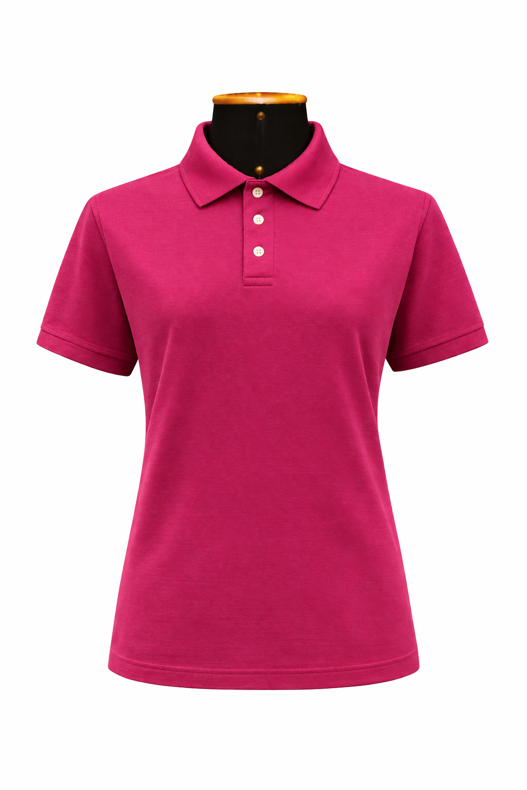 Polo Unissex Rosa Pink