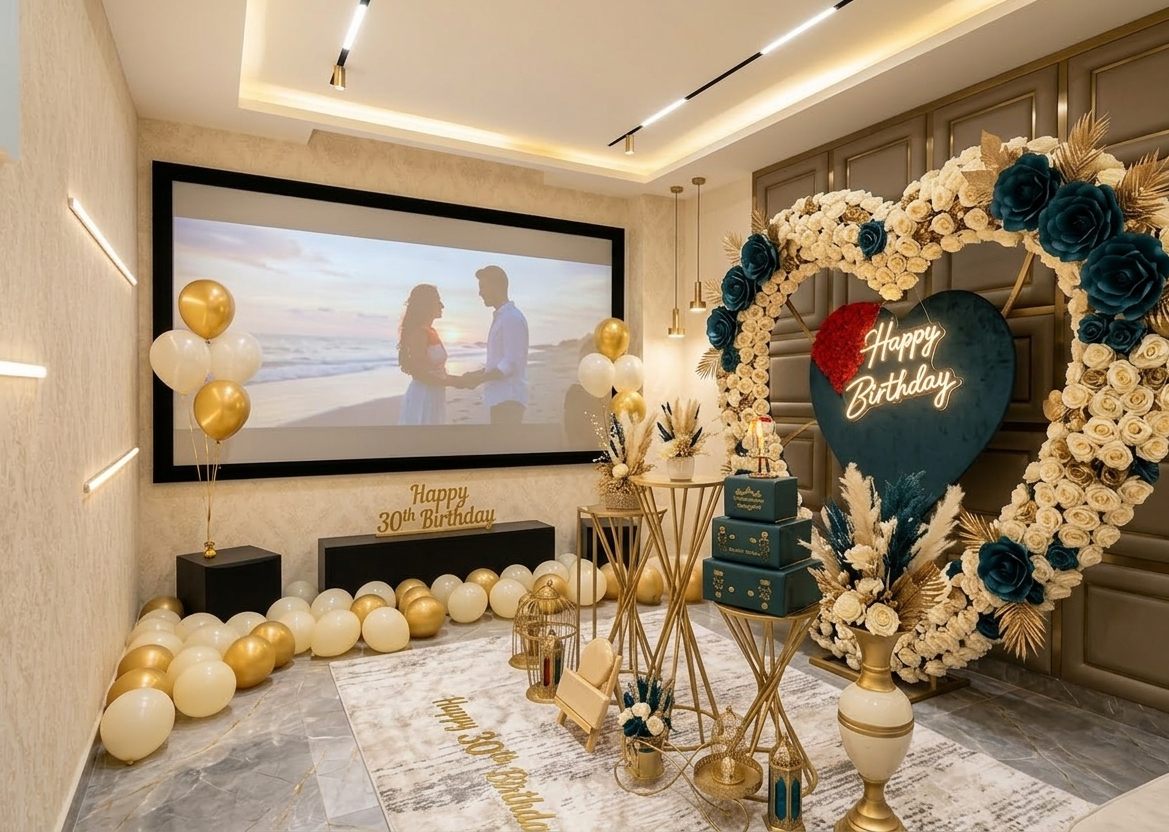 Luxury Birthday Celebration Room Booking