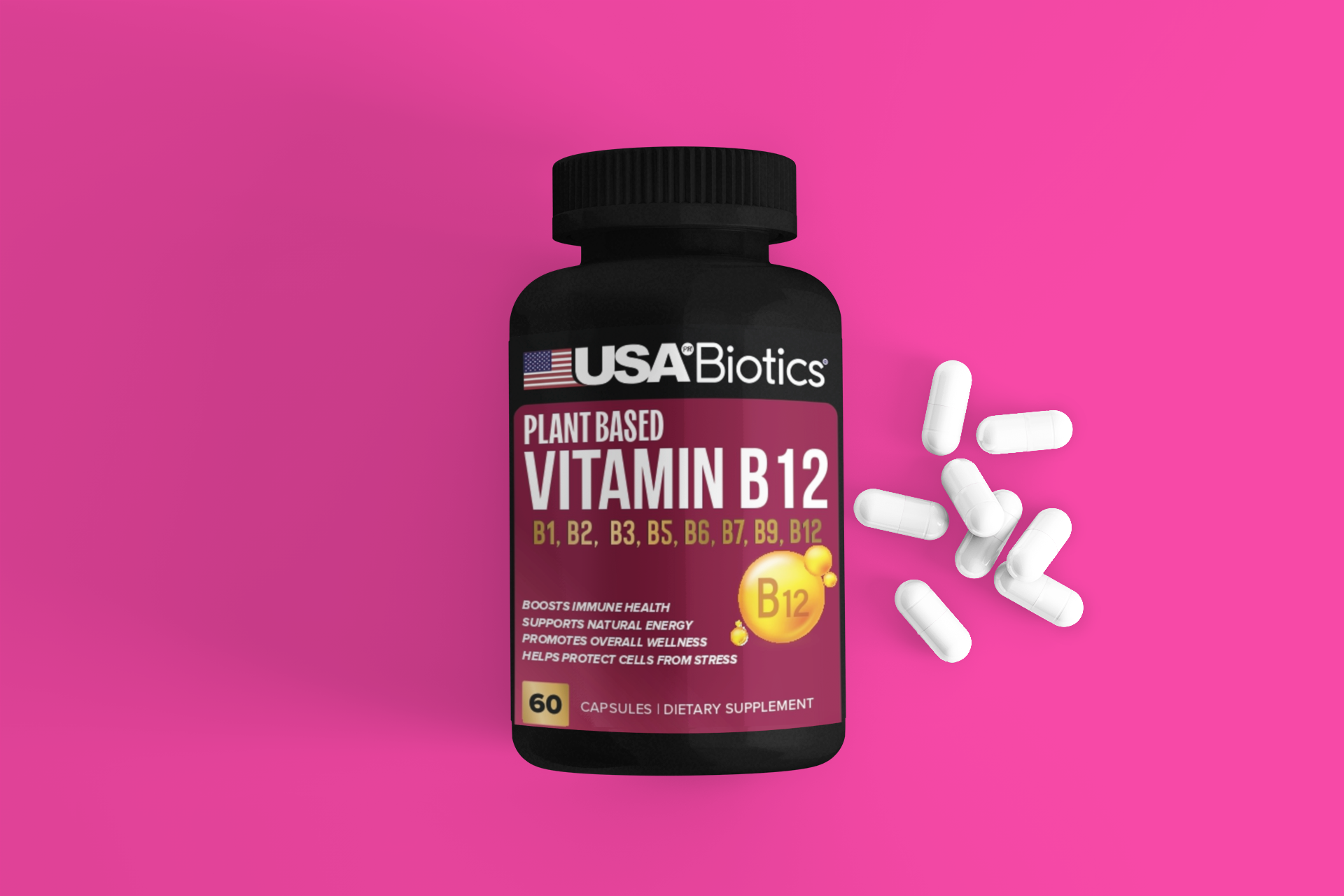 Plant Based Vitamin B12 Capsules