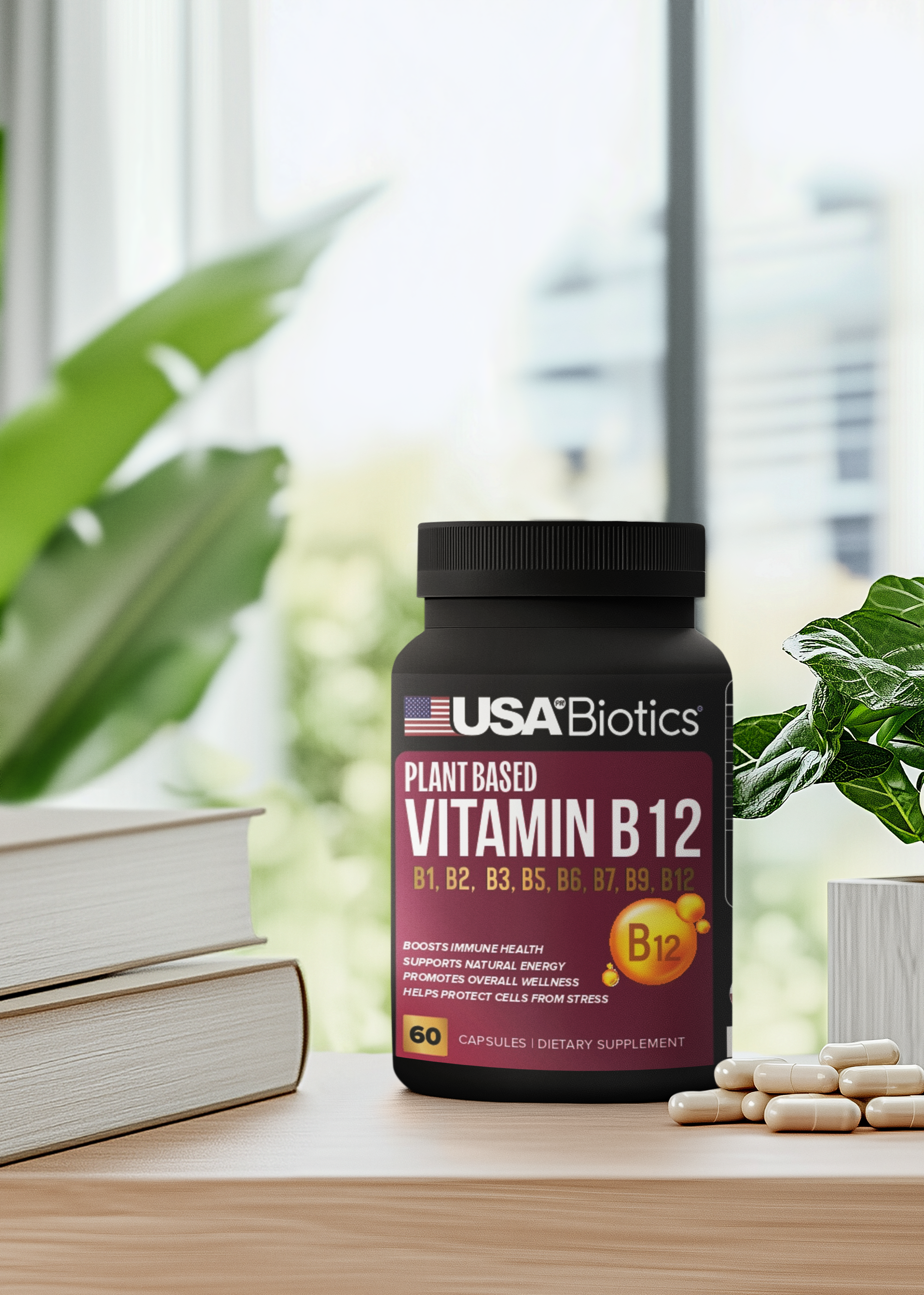 Plant Based Vitamin B12 Capsules