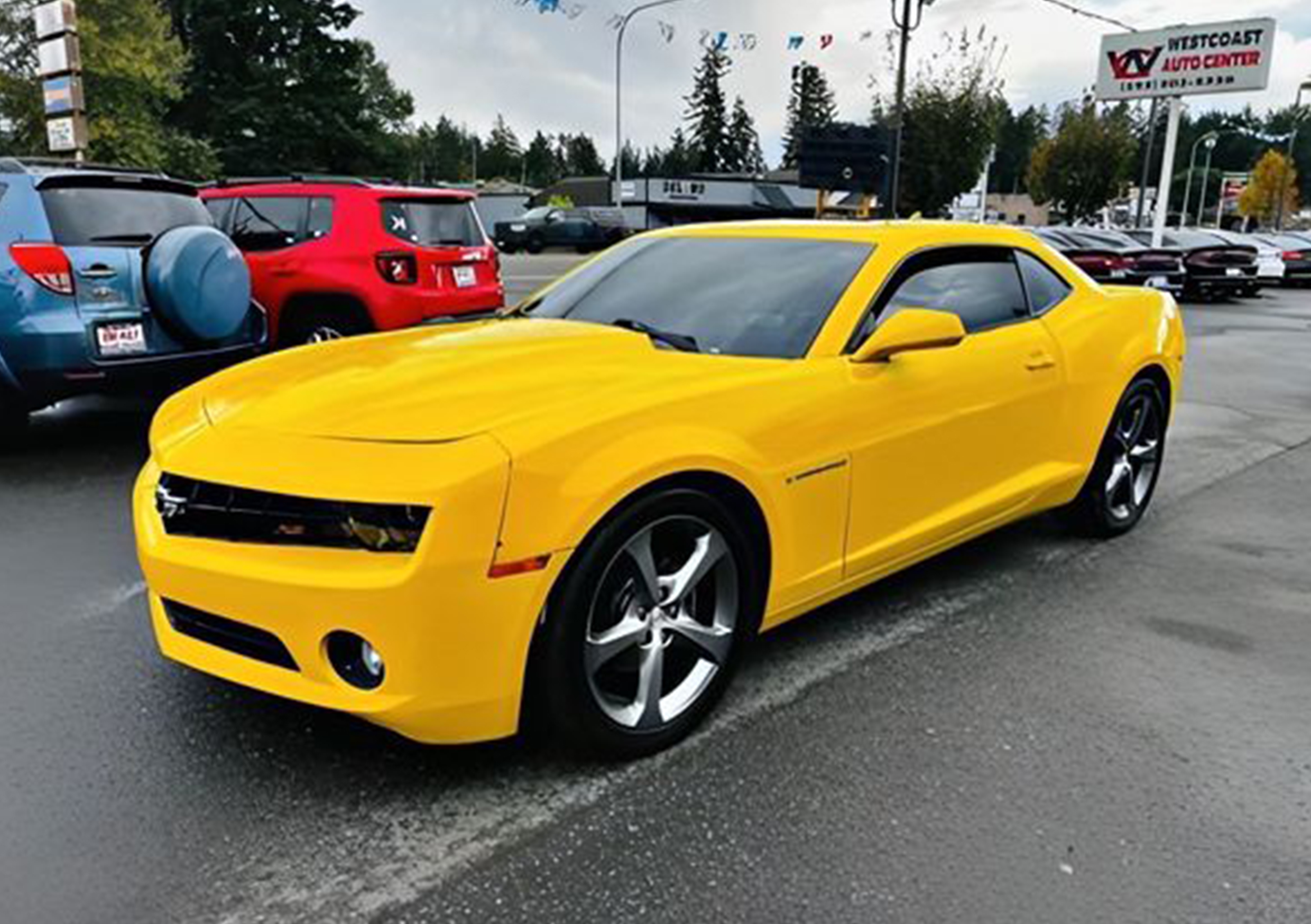 Chevrolet Camaro Jaune